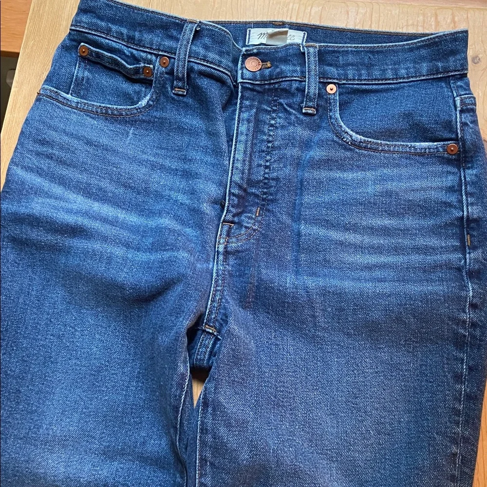 Madewell Slim Demi-Boot Jeans in Sundale Wash, Size 29 Petite - Picture 4 of 9
